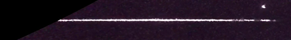 Unprocessed fireball image