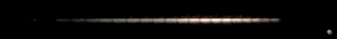 Unprocessed fireball image