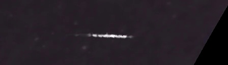 Unprocessed fireball image