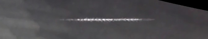 Unprocessed fireball image