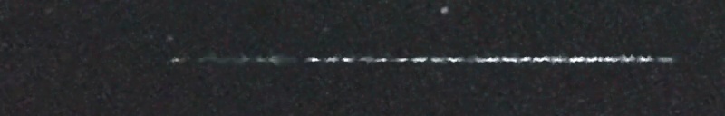 Unprocessed fireball image