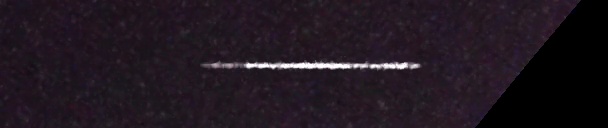 Unprocessed fireball image