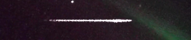 Unprocessed fireball image