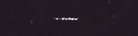 Unprocessed fireball image