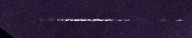 Unprocessed fireball image