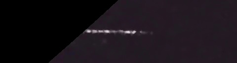 Unprocessed fireball image