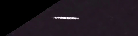 Unprocessed fireball image