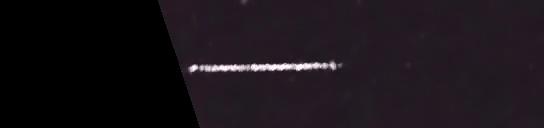 Unprocessed fireball image