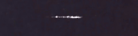 Unprocessed fireball image