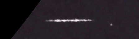 Unprocessed fireball image