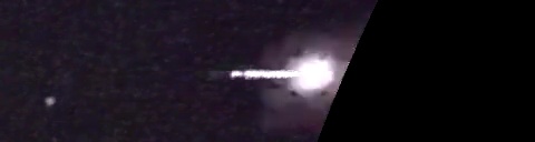 Unprocessed fireball image