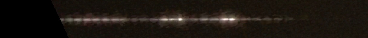 Unprocessed fireball image