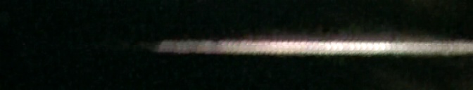 Unprocessed fireball image