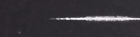 Unprocessed fireball image