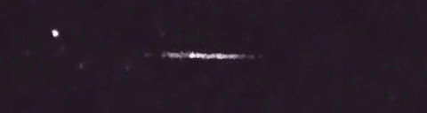 Unprocessed fireball image