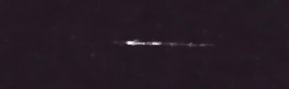 Unprocessed fireball image