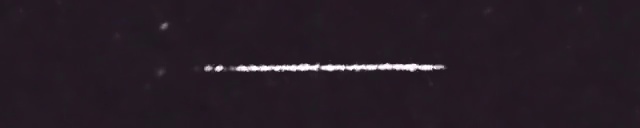 Unprocessed fireball image