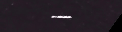 Unprocessed fireball image