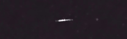 Unprocessed fireball image