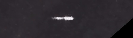 Unprocessed fireball image