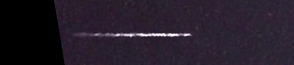 Unprocessed fireball image