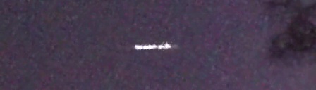 Unprocessed fireball image