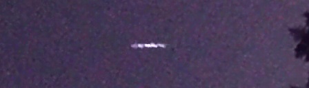 Unprocessed fireball image