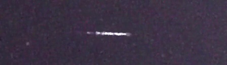 Unprocessed fireball image