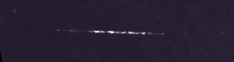 Unprocessed fireball image