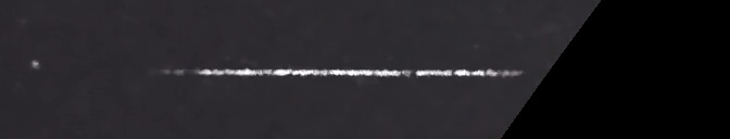 Unprocessed fireball image