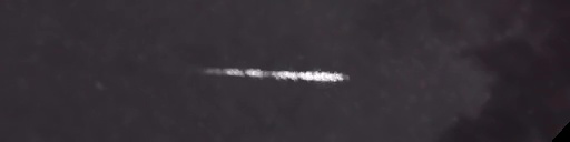 Unprocessed fireball image