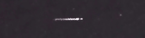 Unprocessed fireball image