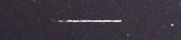 Unprocessed fireball image