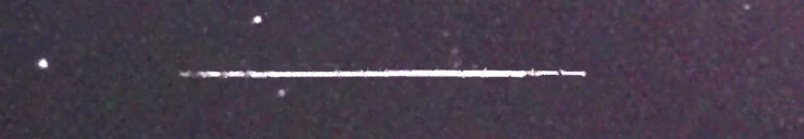 Unprocessed fireball image