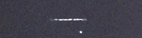 Unprocessed fireball image