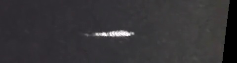 Unprocessed fireball image