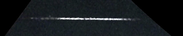 Unprocessed fireball image