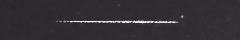 Unprocessed fireball image