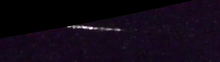 Unprocessed fireball image