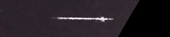 Unprocessed fireball image