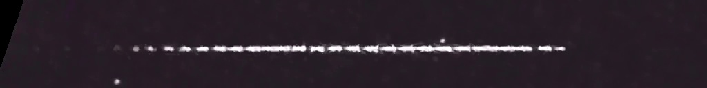 Unprocessed fireball image