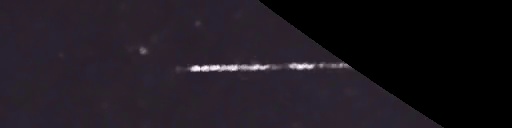 Unprocessed fireball image