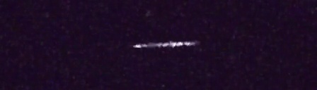 Unprocessed fireball image