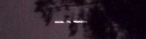 Unprocessed fireball image