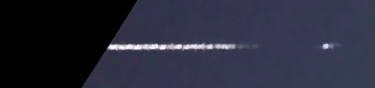 Unprocessed fireball image