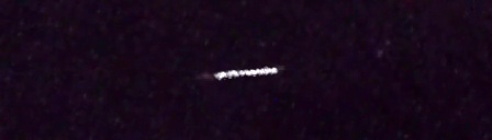 Unprocessed fireball image