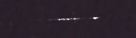 Unprocessed fireball image