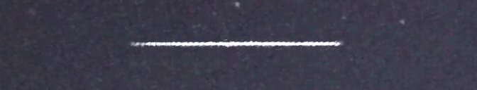 Unprocessed fireball image