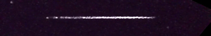 Unprocessed fireball image