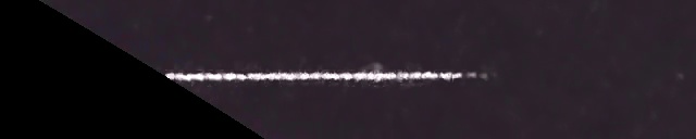 Unprocessed fireball image